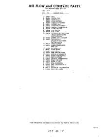 07 - Section parts for Whirlpool Air Conditioner ADJ07221 / from AppliancePartsPros.com