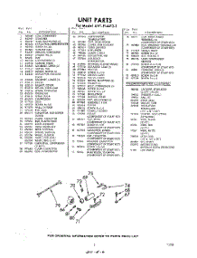 03 - Section parts for Whirlpool Air Conditioner AVTE144131 / from AppliancePartsPros.com
