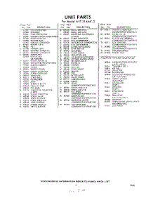 03 - Section parts for Whirlpool Air Conditioner AVTE144412 / from AppliancePartsPros.com