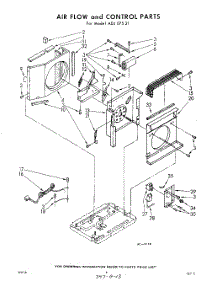 06 - Air Flow And Control parts for Whirlpool Air Conditioner ADJ07521 / from AppliancePartsPros.com