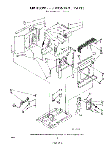 06 - Air Flow And Control parts for Whirlpool Air Conditioner ADJ07522 / from AppliancePartsPros.com