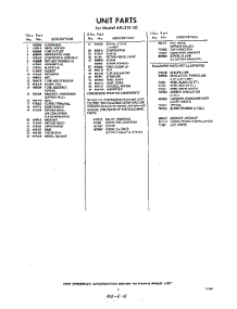 05 - Lit / Optional parts for Whirlpool Air Conditioner AXL21030 / from AppliancePartsPros.com