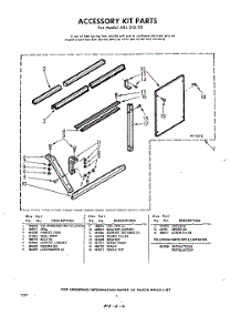06 - Accessory Kit Continued.... parts for Whirlpool Air Conditioner AXL21030 / from AppliancePartsPros.com