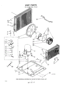 04 - Unit parts for Whirlpool Air Conditioner ADJ17840 / from AppliancePartsPros.com