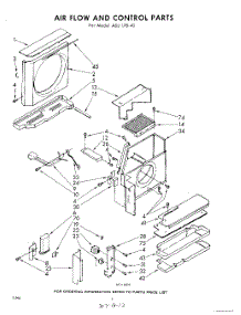 06 - Air Flow And Control parts for Whirlpool Air Conditioner ADJ17840 / from AppliancePartsPros.com