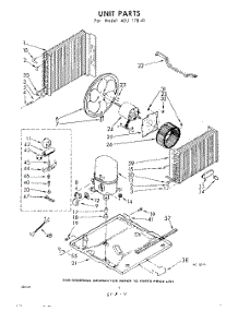 04 - Unit parts for Whirlpool Air Conditioner ADJ17841 / from AppliancePartsPros.com