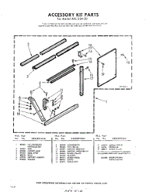 06 - Accessory Kit (Continued) parts for Whirlpool Air Conditioner AXL22430 / from AppliancePartsPros.com