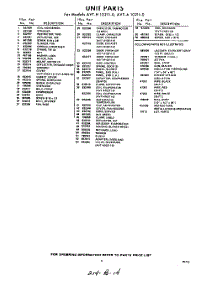03 - Section parts for Whirlpool Air Conditioner AVTH102110 / from AppliancePartsPros.com