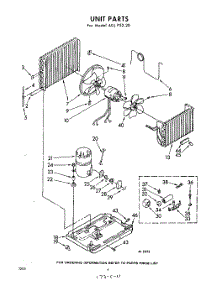 04 - Unit parts for Whirlpool Air Conditioner ADJP5220 / from AppliancePartsPros.com