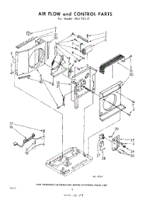 06 - Air Flow And Control parts for Whirlpool Air Conditioner ADJP5221 / from AppliancePartsPros.com