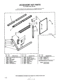 06 - Accessory Kit parts for Whirlpool Air Conditioner AXL23030 / from AppliancePartsPros.com
