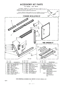 08 - Accessory Kits parts for Whirlpool Air Conditioner ADL18091 / from AppliancePartsPros.com