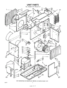02 - Section parts for Whirlpool Air Conditioner AVTR144112 / from AppliancePartsPros.com
