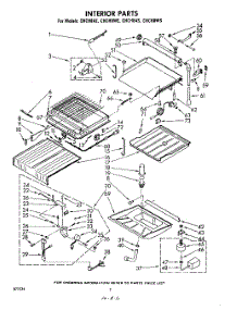 02 - Interior parts for Whirlpool CHCH8WE / from AppliancePartsPros.com