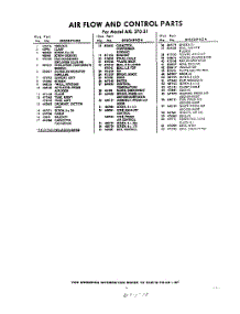 05 - Section parts for Whirlpool Air Conditioner AXL27031 / from AppliancePartsPros.com