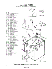 02 - Cabinet parts for Whirlpool Washer CDA1700W1 / from AppliancePartsPros.com