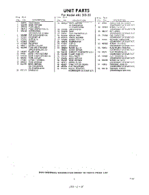 03 - Section parts for Whirlpool Air Conditioner AXL31030 / from AppliancePartsPros.com