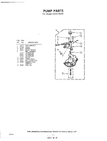 08 - Pump parts for Whirlpool Washer CDA1750W1 / from AppliancePartsPros.com