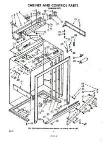 04 - Cabinet And Control parts for Whirlpool CHE12RS / from AppliancePartsPros.com