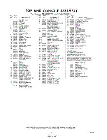 05 - Section parts for Whirlpool Washer CDA2000G0 / from AppliancePartsPros.com