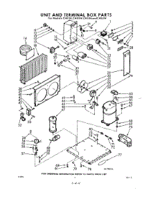 04 - Unit And Terminal Box parts for Whirlpool CHE5A / from AppliancePartsPros.com