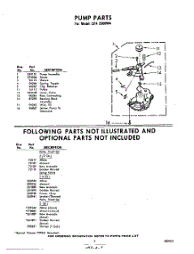 07 - Pump parts for Whirlpool Washer CFA2500W4 / from AppliancePartsPros.com