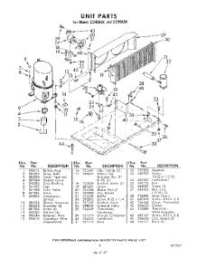 05 - Unit parts for Whirlpool CCH9WSK / from AppliancePartsPros.com