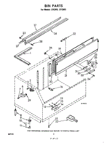 02 - Section parts for Whirlpool CFCB4E / from AppliancePartsPros.com