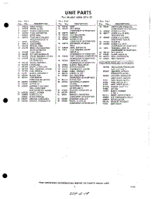 03 - Section parts for Whirlpool Air Conditioner AXM07421 / from AppliancePartsPros.com