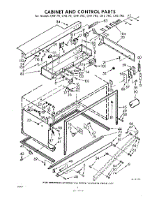 04 - Cabinet And Control parts for Whirlpool CHE7RS / from AppliancePartsPros.com