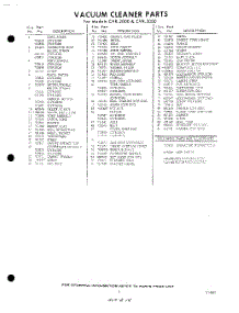 03 - Section parts for Whirlpool CVR2000 / from AppliancePartsPros.com