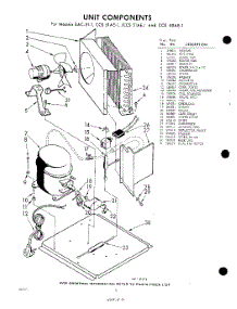 08 - Unit parts for Whirlpool CCS50AE1 / from AppliancePartsPros.com