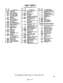 03 - Section parts for Whirlpool Air Conditioner AXM07521 / from AppliancePartsPros.com