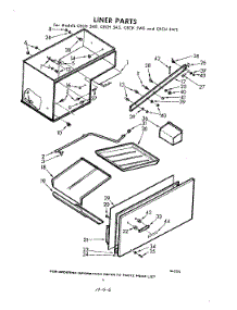 06 - Liner parts for Whirlpool CECH5AS / from AppliancePartsPros.com