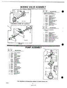 08 - Mixing Valve , Pump parts for Whirlpool Washer CWA2004W0 / from AppliancePartsPros.com