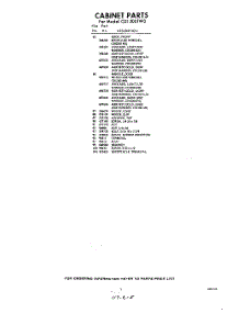 05 - Section parts for Whirlpool Dryer CDI2001W0 / from AppliancePartsPros.com