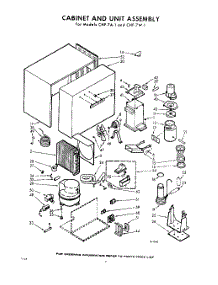 02 - Section parts for Whirlpool CHF7W1 / from AppliancePartsPros.com