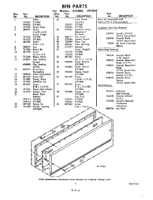 03 - Section parts for Whirlpool CFCB6E / from AppliancePartsPros.com