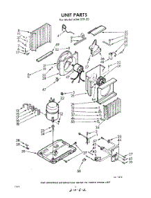 02 - Section parts for Whirlpool Air Conditioner AXM07923 / from AppliancePartsPros.com