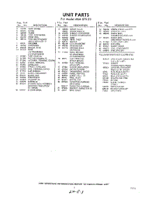 03 - Section parts for Whirlpool Air Conditioner AXM07923 / from AppliancePartsPros.com