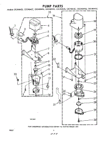 08 - Pump parts for Whirlpool CECH8AEC / from AppliancePartsPros.com