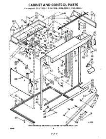 04 - Cabinet And Control parts for Whirlpool CHS12RC1 / from AppliancePartsPros.com
