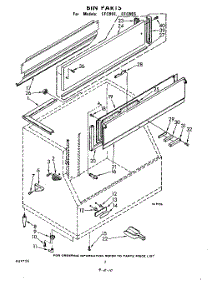 02 - Section parts for Whirlpool CFCB6S / from AppliancePartsPros.com