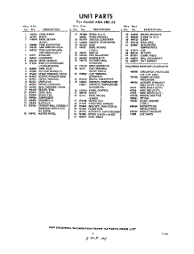 03 - Section parts for Whirlpool Air Conditioner AXM08023 / from AppliancePartsPros.com