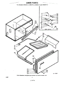 06 - Liner parts for Whirlpool CHS5A2 / from AppliancePartsPros.com