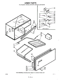 06 - Liner parts for Whirlpool CHS5W / from AppliancePartsPros.com