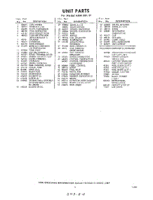 03 - Section parts for Whirlpool Air Conditioner AXM08121 / from AppliancePartsPros.com