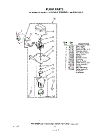 08 - Pump parts for Whirlpool CFCH4WS3 / from AppliancePartsPros.com