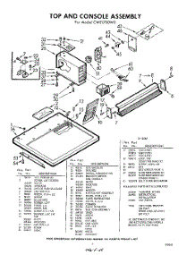 03 - Section parts for Whirlpool Dryer CWE1700W0 / from AppliancePartsPros.com