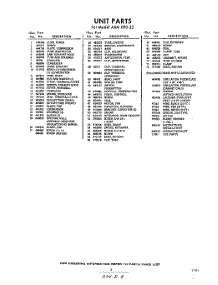 03 - Section parts for Whirlpool Air Conditioner AXM09022 / from AppliancePartsPros.com